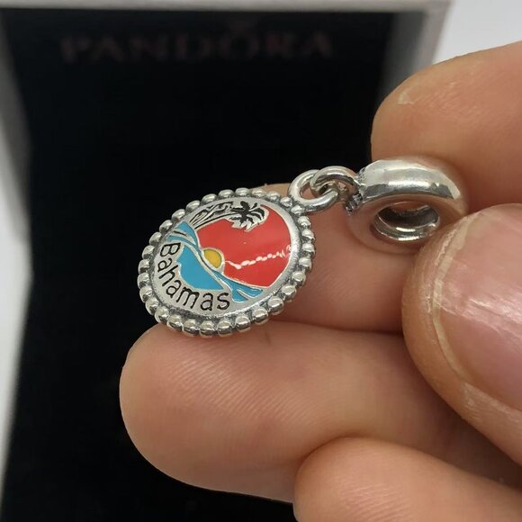 ✨🔥Pandora Bahamas Charm Bahamas Travel Vacation Dangle Charm - Picture 2 of 5